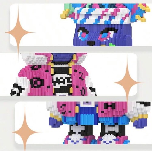Juegos de bloques de construcción OZTZ Bear 700-800 % - ¡Elige tu favorito! - 14+ - Imagen 4 de 23