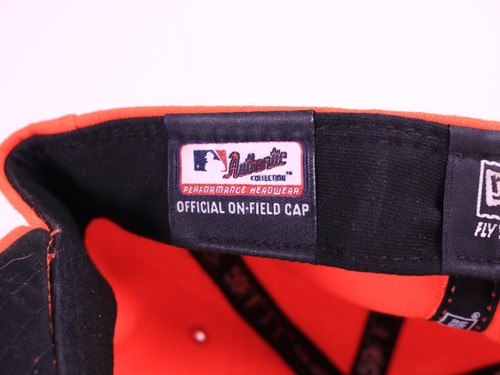 MLB Florida Marlins Hat 7 1/2 Orange New Era 59Fifty Baseball Cap Hat 59.6 cm. ! - Picture 8 of 9