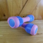 Adjustable Dumbbells Set for Women, 2 Set, Multiple Weight Options, Fitness Blue
