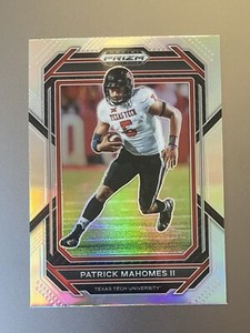 2023 Panini Prizm Draft Picks - Silver Prizm #81 Patrick Mahomes II