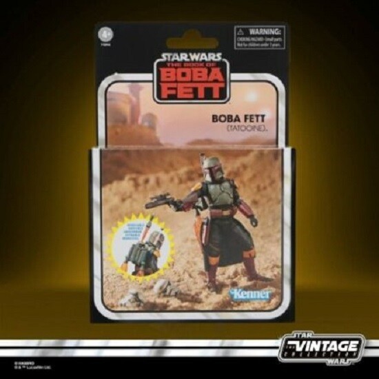Star Wars:The Book Of Boba Fett Vintage Collection2022 Boba Fett (Tatooine) 10Cm-image