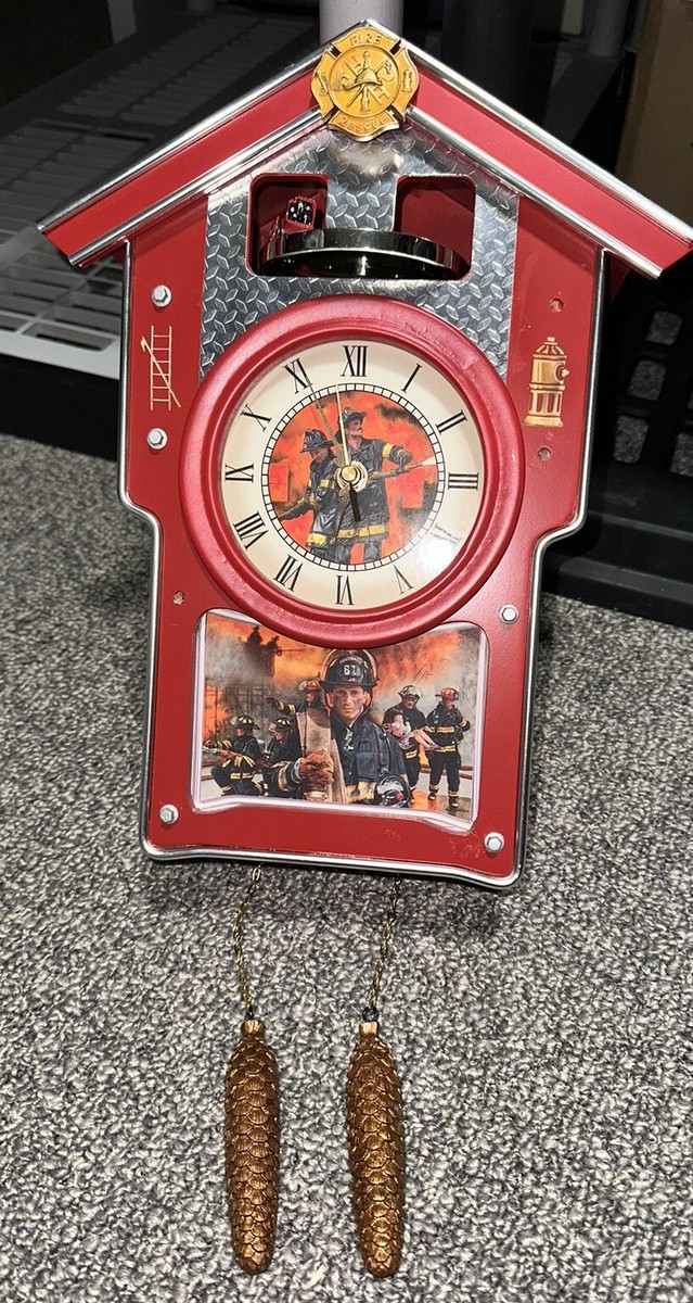 BRADFORD EXCHANGE 2012 Cuckoo Around The Clock Heroes Untested