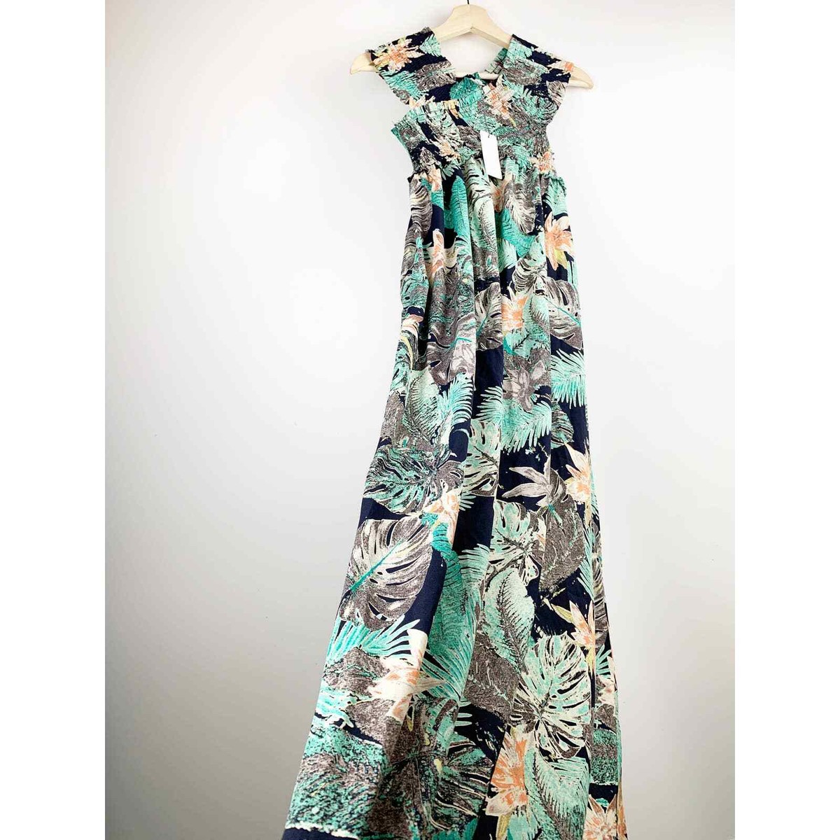 flawless dress maxi Flawless Arrival Navy Blue Tulle Tie-Strap Tiered Maxi Dress