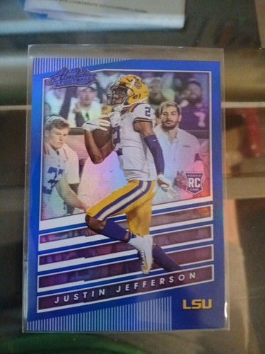 2020 Panini Chronicles Draft Picks - Absolute Rookies Spectrum Blue #9 Justin... - Bild 1 von 2