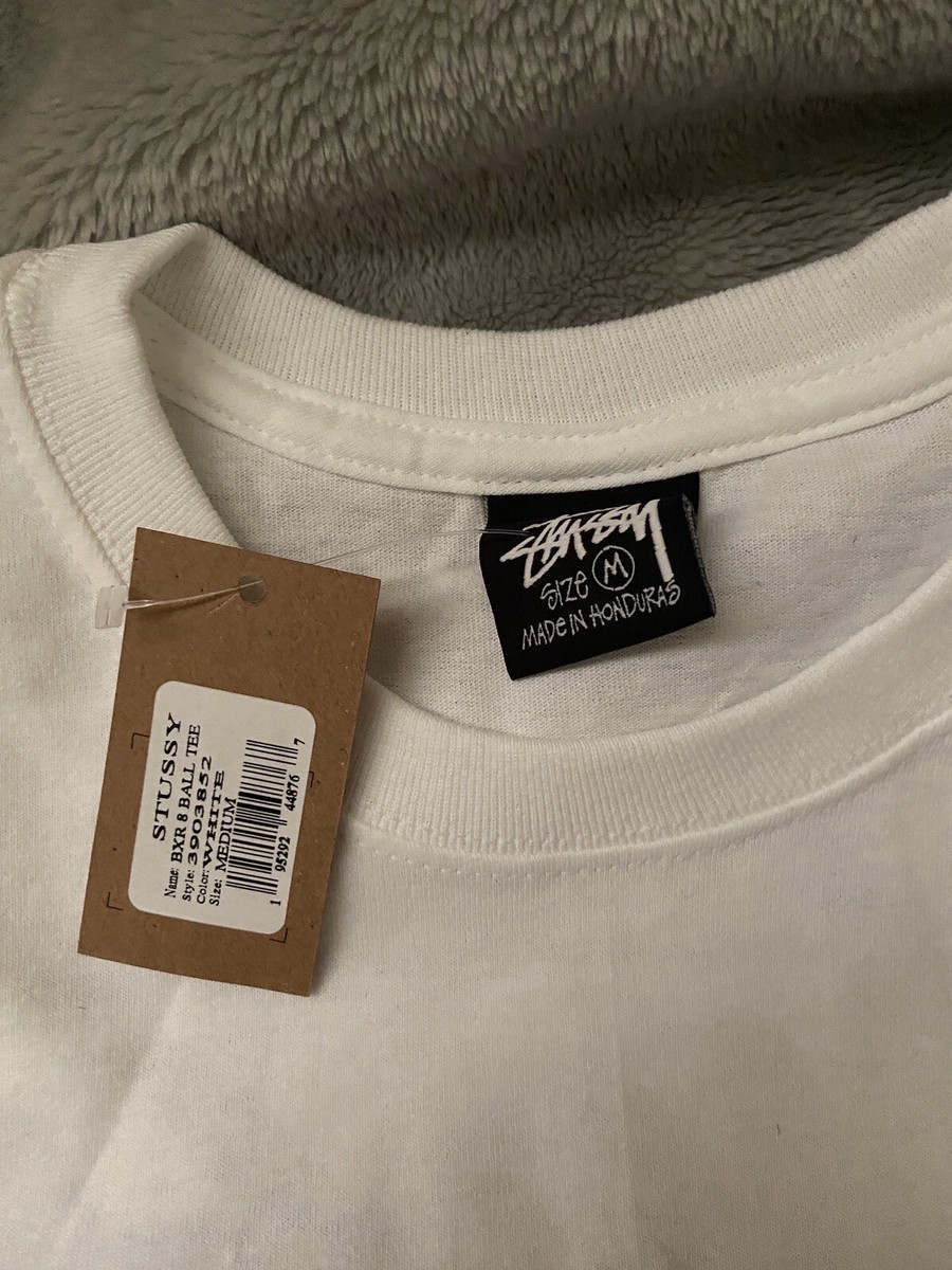 Stussy Born x Raised 8 Ball Tee Size M Medium New | eBay Stussy Born x Raised 8 Ball Tee Size M Medium New | eBay