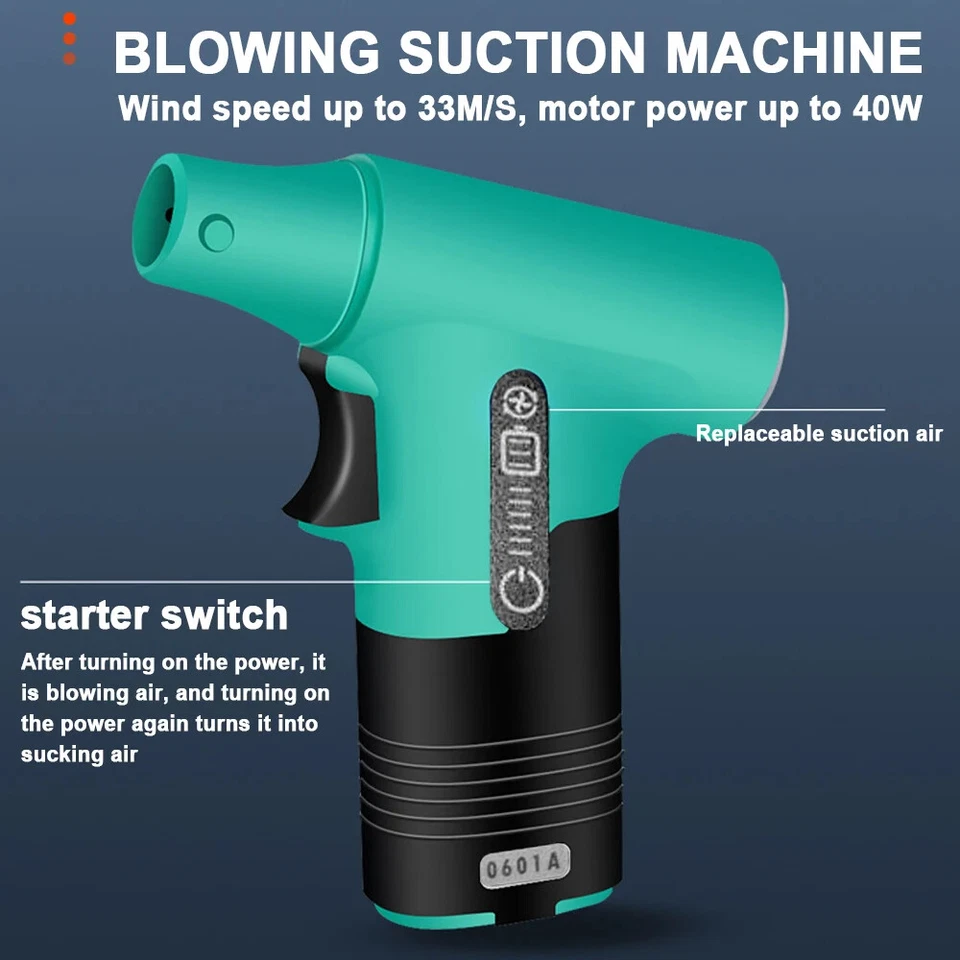 Brushless Jet Fan High Power Turbofan Dust Blower Compressed Air Duster - Image 2 of 4