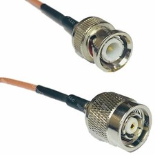 USA-CA RG316 BNC MALE to RP-TNC MALE Coaxial RF Pigtail Cable
