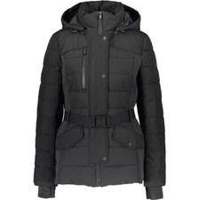 Michael Kors Black Padded Hooded Jacket