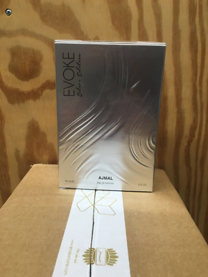 Evoke Silver Edition  by AJMAL  Eau De Parfum Spray 3 oz USA Seller