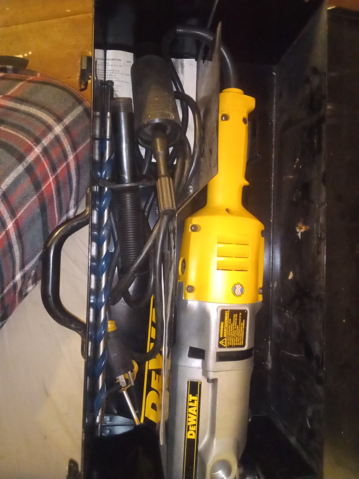 Dewalt DW124 1/2” Right Angle Drill w/ Handle Preowned eBay