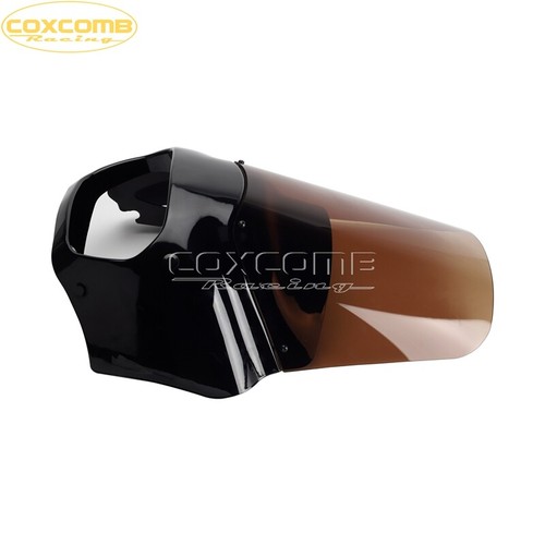 For Harley Fat Bob FXFB FXFBS 2018-2023 Front Upper Fairing 11"/15" Windshield - Picture 43 of 43