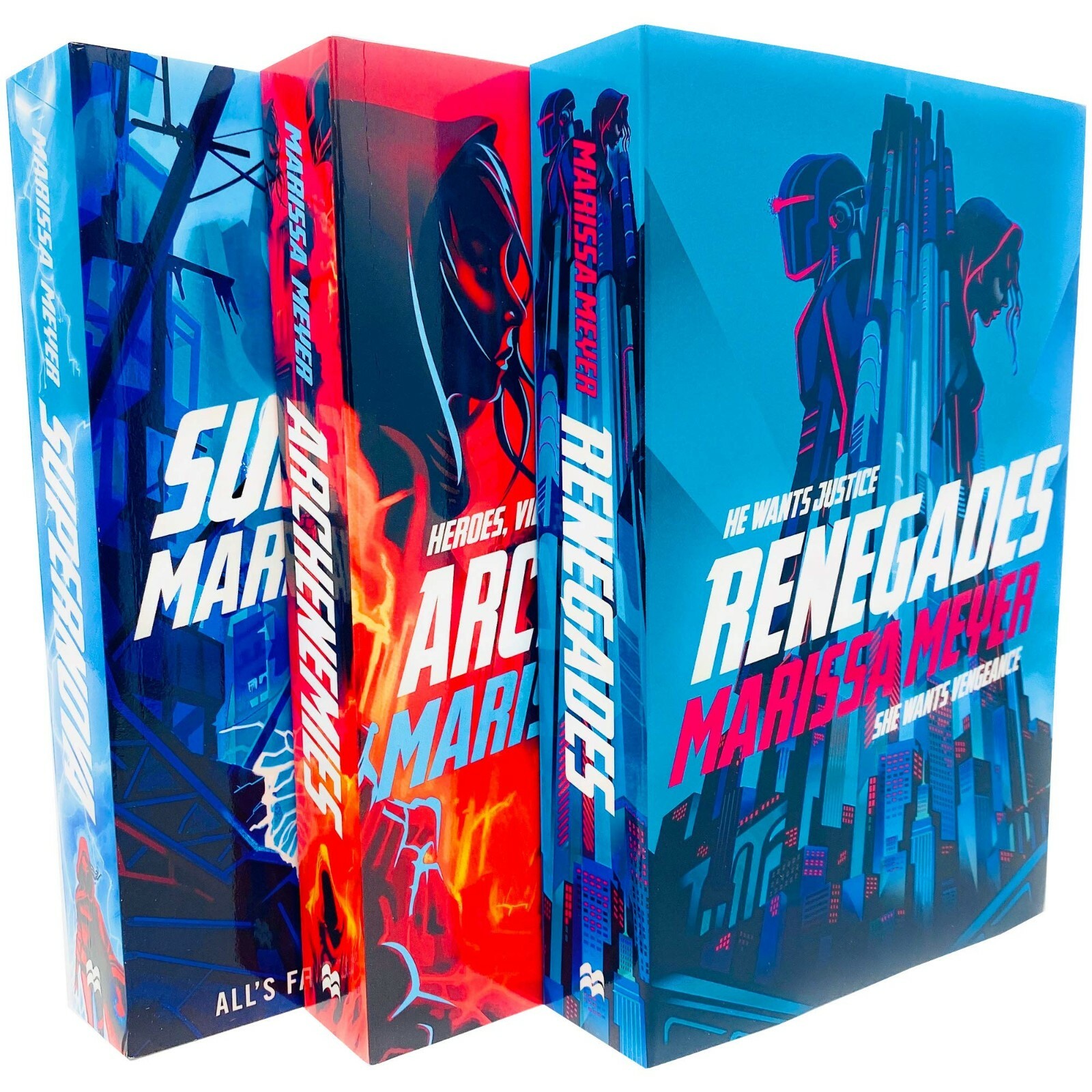 Macmillan Childrens Books Renegades Series 3 Books Collection Set By Marissa Meyer - Renegades, Archenemies, Supernova - Image 3