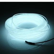Neon LED Light Glow EL Wire String Strip Rope Tube Decor Car Party + Controller