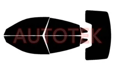 PreCut All Side Windows Film Any Tint Shade For Porsche Taycan 2020-2024