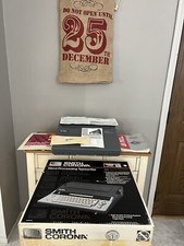 smith carona sd 870 Electric Full Word Processing. With Original Box, Pamplets. thumbnail