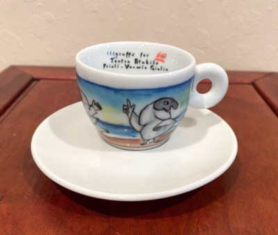 Illy Collection 1995 Teatro - Emanuele Luzzati  Pulcinella  Super Rare