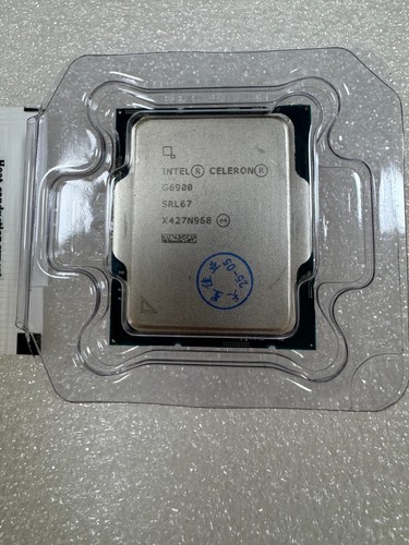12Th Gen Intel Celeron G6900 LGA 1700 CPU Processor 3.4GHz Dual Core 46W - 第 2/7 張圖片
