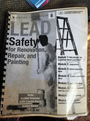 Lead Safety for Renovation Repair and Painting Joint EPA - HUD Student Manual