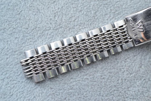SEIKO Genuine Band Lord Matic XGB 061 Wrist Watch Parts 18mm 14cm Used - Picture 2 of 14