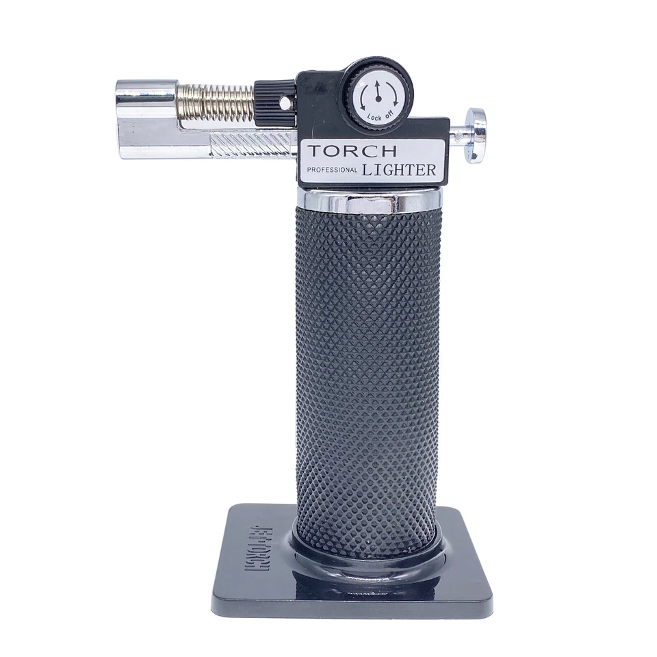 Microtocha de solda butano para laboratório odontológico gás ignição piezoelétrica sem gás - Imagem 4 de 4