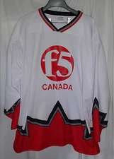 F5 NETWORKS Canada Mens PROMO Rare hockey jersey Sz Large L