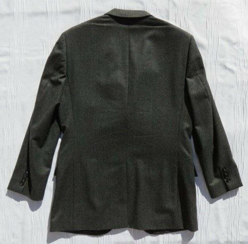 J CREW Herren Grau Italienisch Wolle 3 Knöpfe Slim Fit LUDLOW Blazer Jacke US 38 Reg - Bild 3 von 4