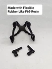 3d Printed DUAL HOLSTERS W/GUNS  1:12 SCALE 6" GI Joe Classified/Marvel Legend