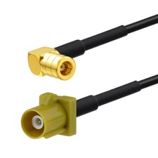 SMB Female pin to Fakra Curry K Male Cable for Sirius Xm Satellite Radio Antenna