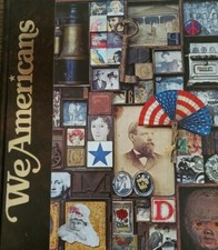 We Americans Published 1975 National Geographic Society Large Coffee Table Book 