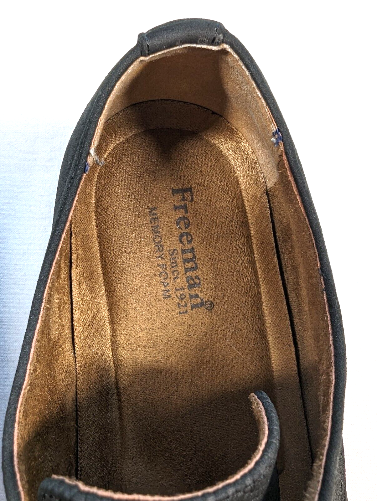 SAOLA Freeman Milton Scarpe Derby Stringate Memory Foam Soletta Nera Texture Uomo Taglia 8 5W