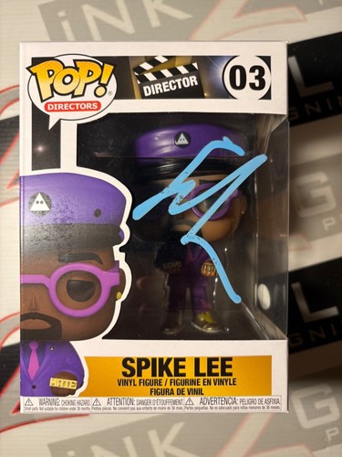 Spike Lee Signed Movie Director Funko Pop! Autograph ACOA Malcolm X Jungle Fever