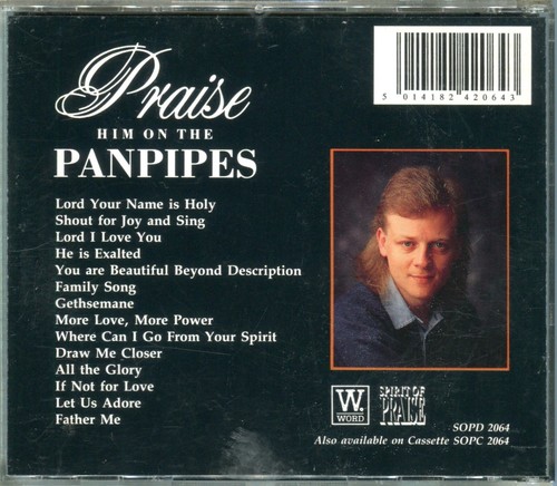 1993 Simon Bernard Smith Praise Him On The Panpipes CD SOPD 2064 UK Christian - Picture 2 of 3