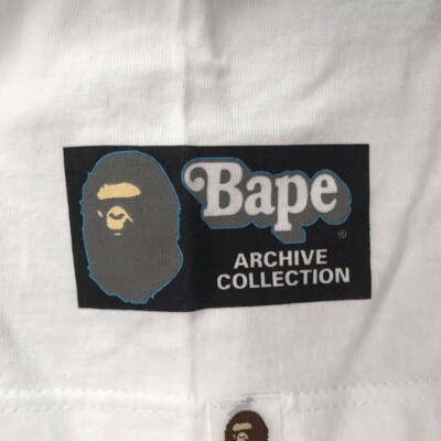 【Used】A BATHING APE×Corneliusティシャツ Sweepstakes prize 1998 Cornelius T-shirt BAPE NIGO White A Bathing
