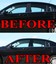 Glossy Black Pillar Post Trim Set For Cadillac Escalade 2007-2014 - 4pc Door Cover