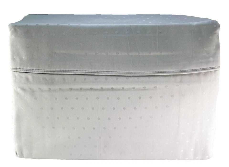 Sleep like a King Luxury Signature Bedding Swiss Dot King Sheet Set, 700TC, Sage - Image 3 of 4