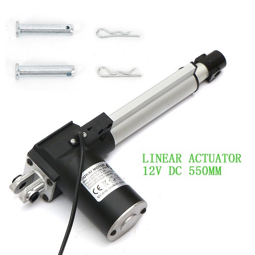 22inch Electric Linear Actuator Cylinder Lift 550mm DC 12V 6000N 6000N Lift NEW - Afbeelding 1 van 13