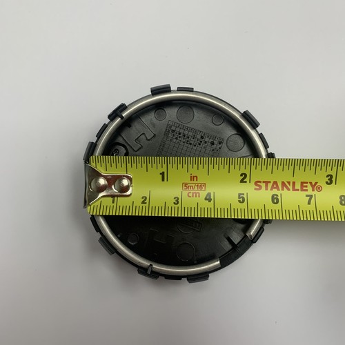 New Genuine Nissan Navara Alloy 60mm Wheel Centre Cap Black Chrome 404326HL6A - Picture 6 of 6