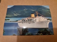 Postcard. Cruise Ship. Fairstar. Sitar Line. Vintage. c1980's