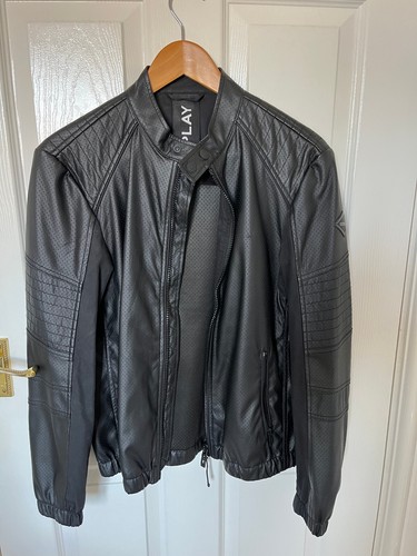 Chaqueta motera estilo cuero Replay M8233 - Imagen 2 de 15