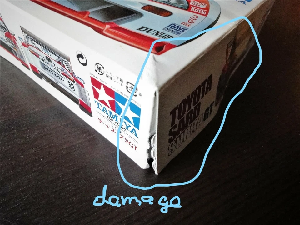 Condizioni fantastiche!! TAMIYA 1/24 TOYOTA SARD Supra GT prezioso e così bello! - Immagine 4 di 4