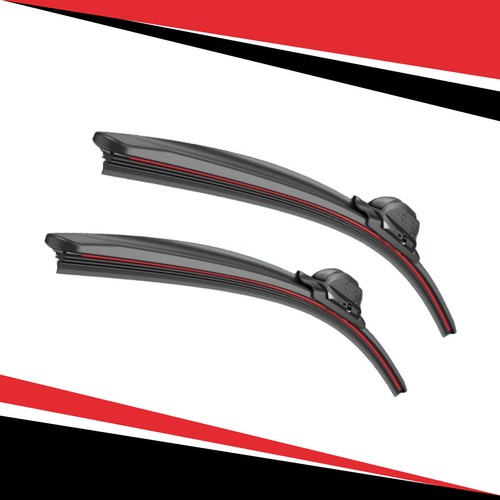 Wiper Blades for Mitsubishi Triton MN 2009 - 2015 Pair 22 + 17" Front Windscreen - Picture 10 of 11