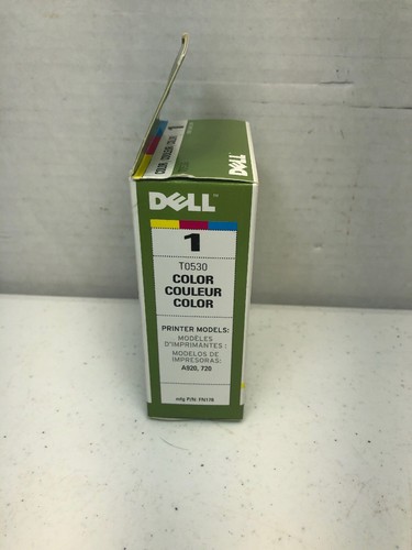 Dell Series 1 T0530 310-4143 Tri-Color Ink Cartridge 720 Genuine New - Picture 3 of 6