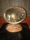 VTG 1930s Abalone Pearl Sea Shell Lamp Night Light Beach Decor Accent Desk Light — photo 2