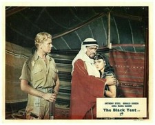 The Black Tent Original Lobby Card Anthony Steel Andre Morell Anna Maria Sandri