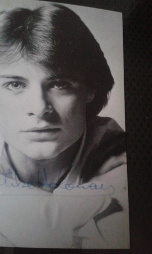 MIKE HOLOWAY,BRITISH MUSICIAN & ACTOR 5.5" X3.5" B/W PHOTO.THE TOMORROW PEOPLE