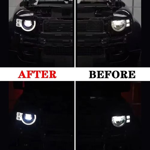 Fari FULL LED per Land Rover Defender 2020 2021 2022 2023 Start UP Animazione - Bild 3 von 9