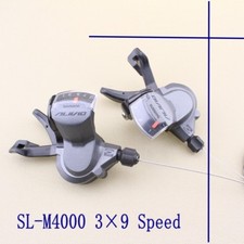 Shimano Alivio M4000 Shifter Lever Set SL-M4000 Rapidfire MTB Trigger 3x9 Speed