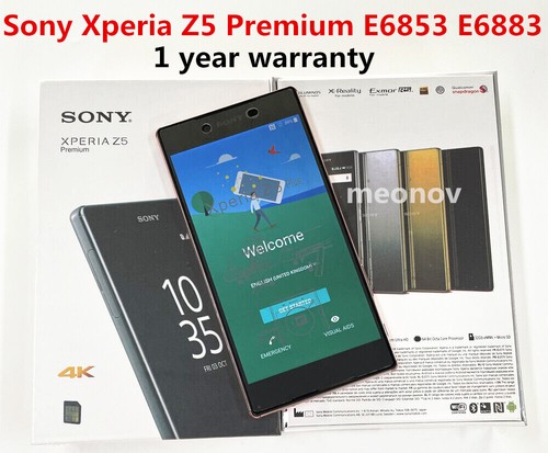 Sony Xperia Z5 Premium E6853 E6883 32GB+3GB 4G Unlocked Smartphone-New Sealed - Picture 1 of 17