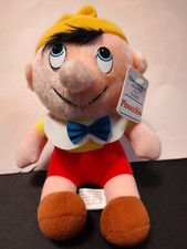 vintage Pinocchio Plush Doll Walt Disney Productions 7" stuffed animal