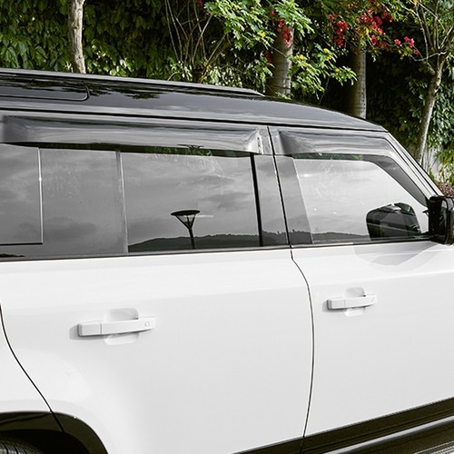 for Land Rover Defender 110 2020-2025 Window Visor Shades Sun Rain Guard Cover - Bild 8 von 8